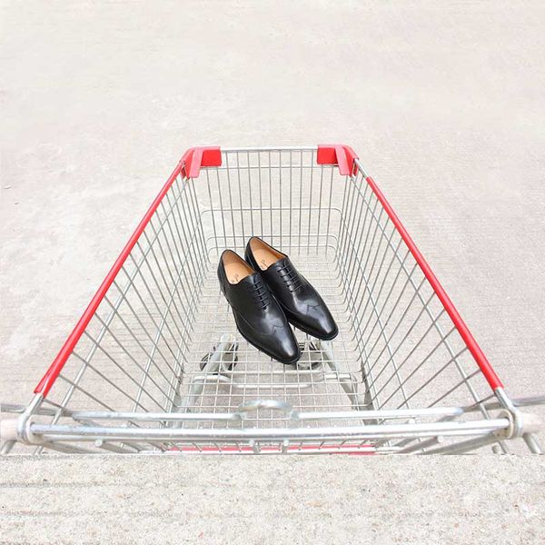 

handmade shoe genuine leather man casual derby shoe pointed toe breathable comfort men fashion return lace up wing tip 2018, Black