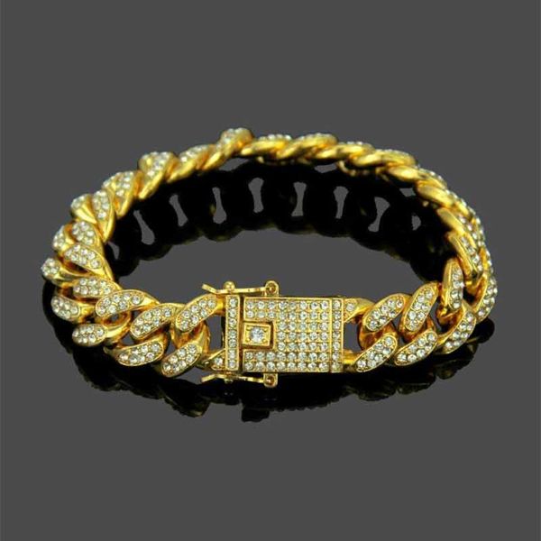 

accesorios mujer 2019 new arrival bracelet simple design full rhinestone bracelets for women bransoletki damskie, Black
