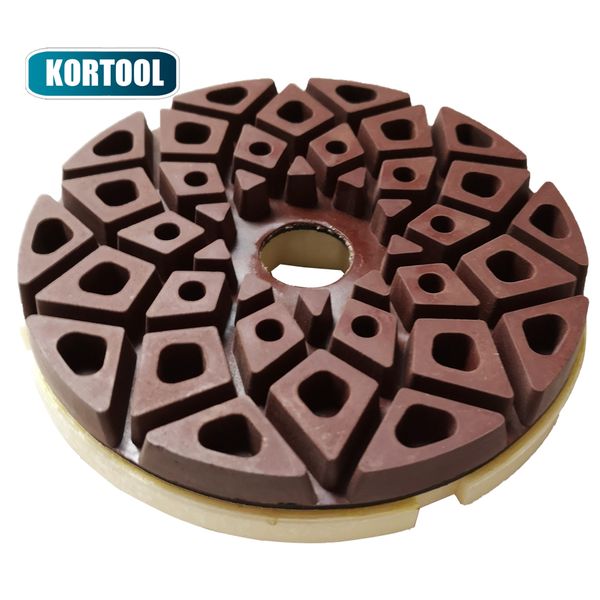 

5,6 inch snail lock edge polishing pad 125mm edge grinding wheel marble polishing pad grinding granite concrete stone