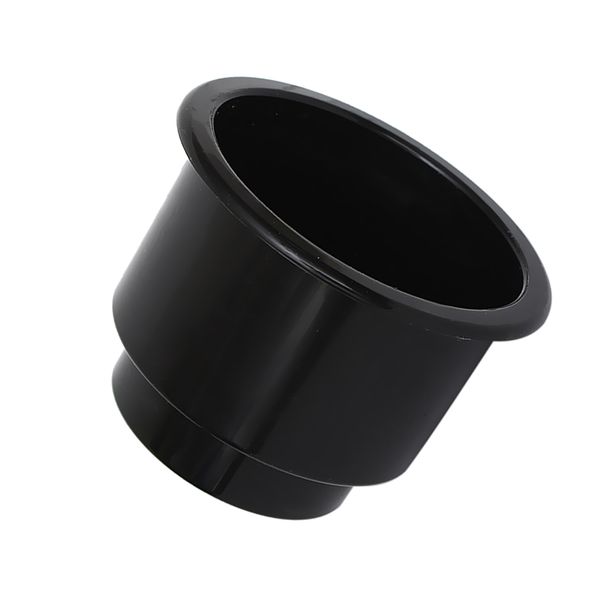 

black center hole recessed cup drink holder for marine boat car rv
