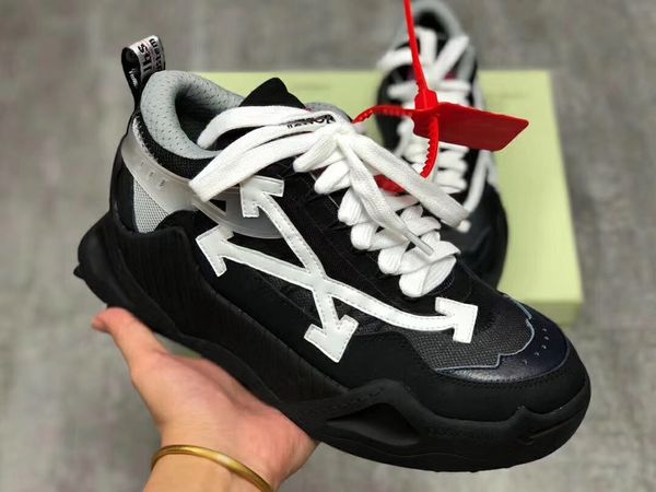 

ddsy-1000 arrow head white fashion men designer shoes real leather designer trendy sneakers women luxury beautiful shoes, Black