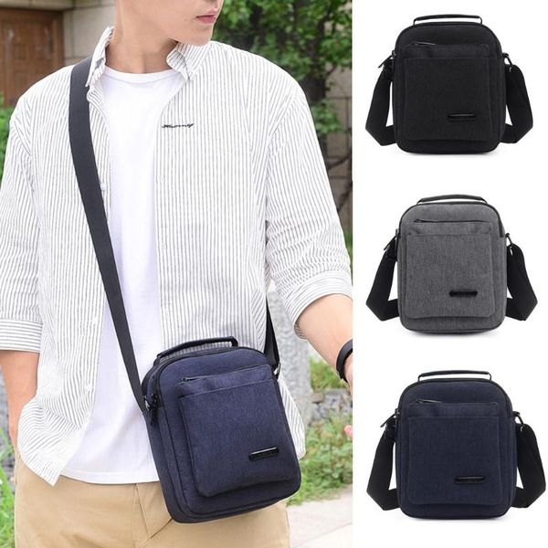 

men's fashion casual business crossbody bag new women handbag bolso manbag nylon shoulder bag large capacity messenger
