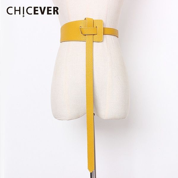 

chicever summer vintage solid perforation buckle irregular belt for women crossing female belts 2019 fashion tide, Black;brown