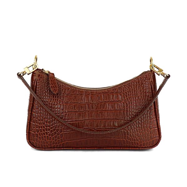 

2020 luxury handbags women bags designer vintage alligator women's handbags female shoulder bags girls