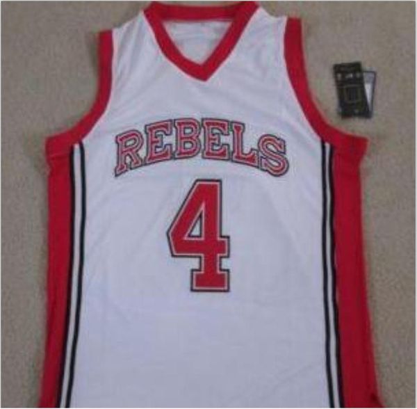 

custom men youth women vintage #4 larry johnson unlv rebels runnin college basketball jersey size s-6xl or custom any name or number jersey, Black