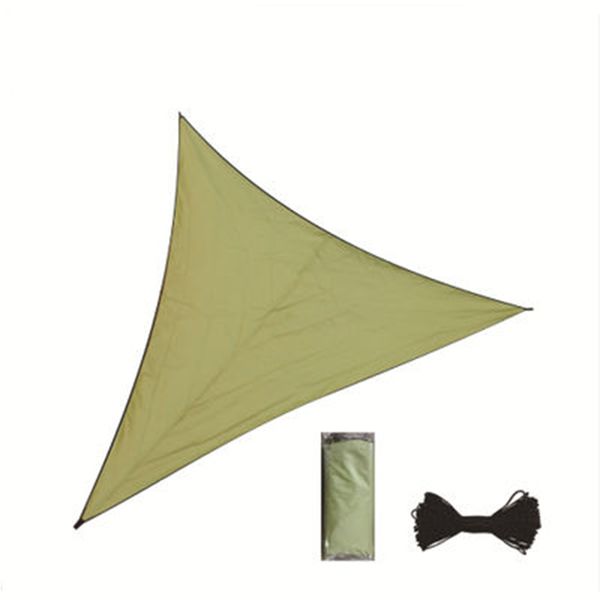 

outdoor camping sunshade tarp tent triangle sun shelter beach shade sail ultralight waterproof garden pool