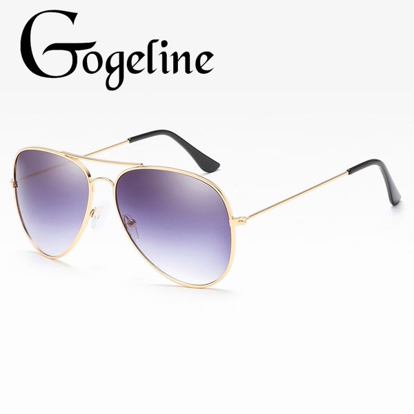 

gogeline 2019 pilot aviation sunglasses gradient for men women glasses uv400 sun glasses driver night driving eyewear goggles, White;black