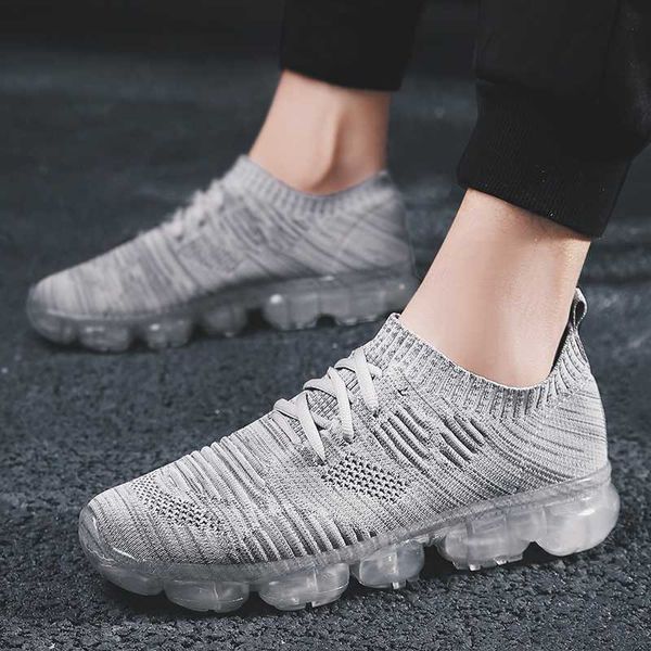 

2019 men sneakers running shoes sock air mesh transparent sole breathable outdoor lightweight women zapatos de mujer zapatillas