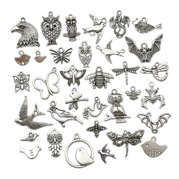 

100pcs craft supplies silver, Black