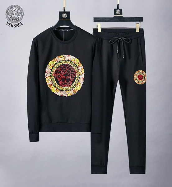 

luxury autumn men's designer sportswear and letter sports brand track and field clothing brand pullover shirt long hoodie jogging pants, Gray