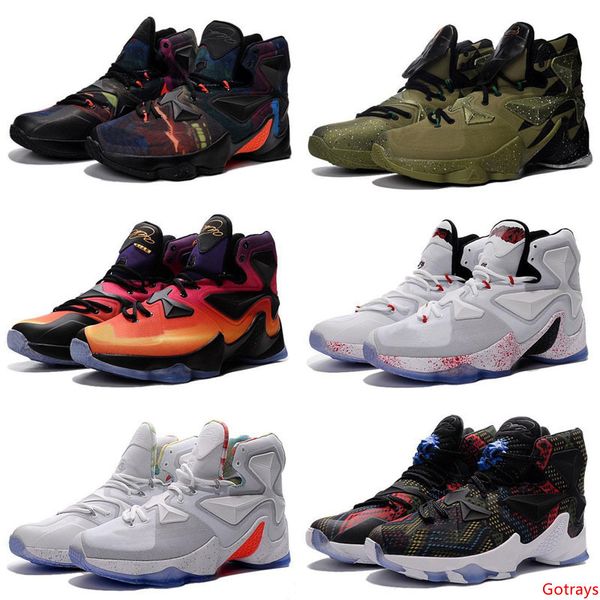 

20 colors available new xiii 13 fruity pebbles basketball shoes 13 size us7-us12