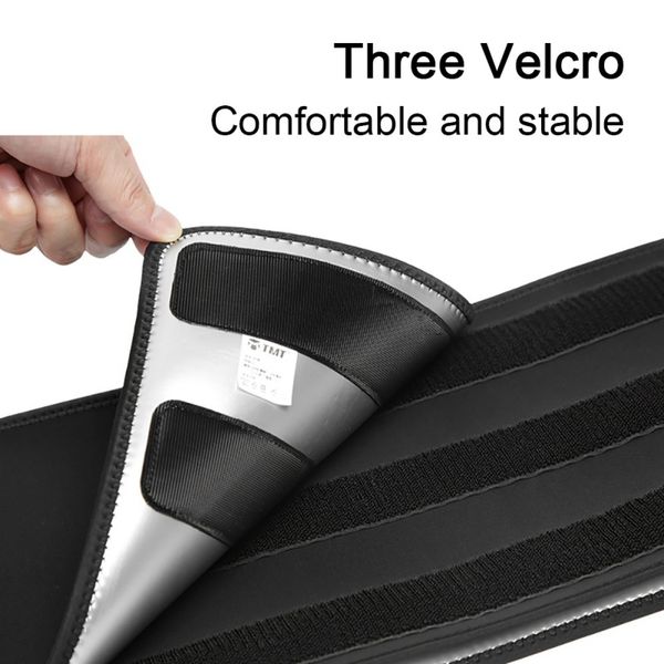 

body shaper belt-sport girdle silver belt for weight loss fitness waist trainer men-waist cincher sweat slimming, Black;gray