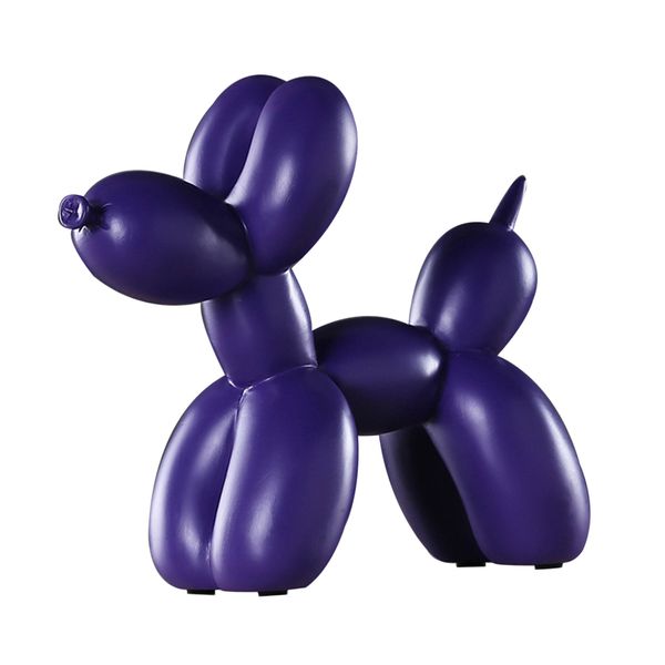 

balloon dog resin crafts sculpture home party decorations deskornament baby shower gift