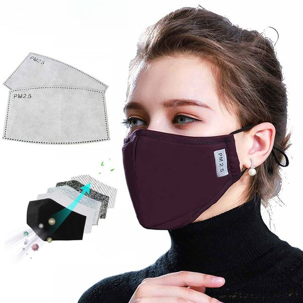 

universal pm2.5 black mouth mask anti dust mask activated carbon filter windproof mouth-muffle bacteria proof flu face masks care anti virus