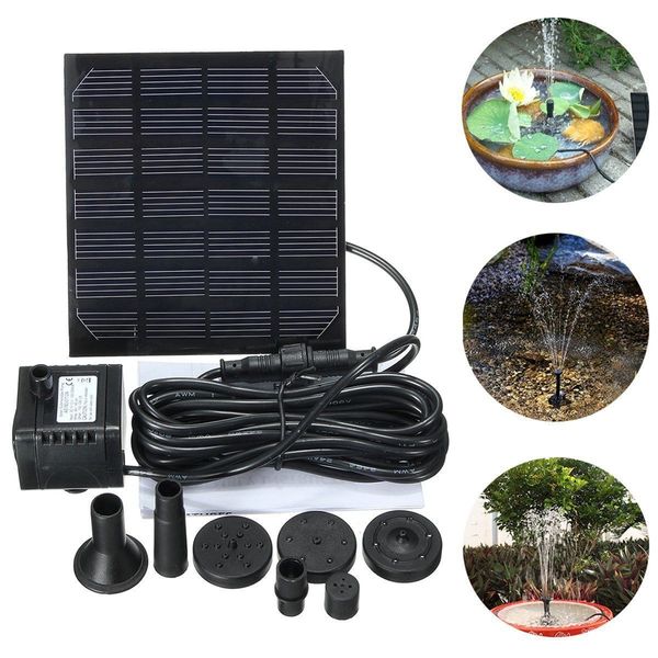 

solar water brushless water pump for fountain garden small type solar power fountain pool garden landscape aquarium water pump