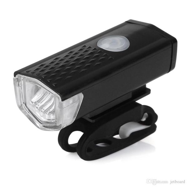 

water resistant usb rechargeable bike front light cree high power head flashlight bicycle led warning lamp