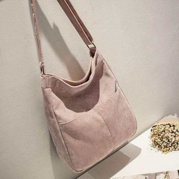 

2020 new women's bag women's single shoulder bag fashion slant canvas