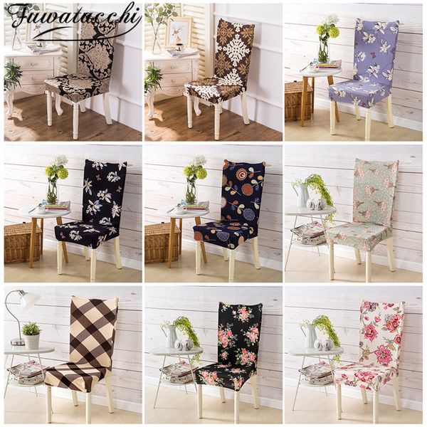 

fuwatacchi universal conjoined elastic chair cover l home chair covers spandex banquet restaurant anti-fouling cases