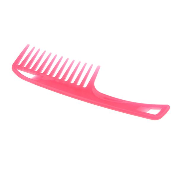 

detangling hair comb hair conditioning comb wide tooth hairbrush salon, Silver