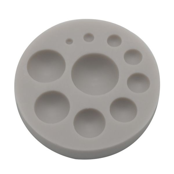 

aomily sugarcraft circle silicone mold fondant mold cake decorating tools chocolate mould diy baking candy maker mousse mould