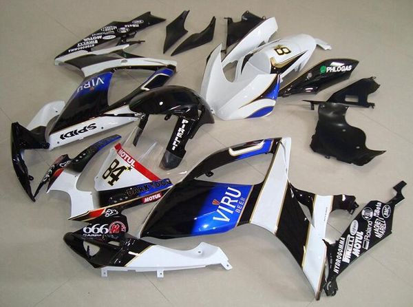 

новый комплект обтекателей абс, подходящий для suzuki gsxr 600 750 k6 06 07 gsxr-600 gsxr750 gsxr600 gsxr-750 2006 2007 custom viru