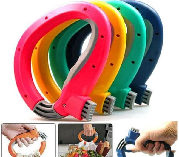 

comfortable soft one-trip grip handle holders for shopping grocery bag household convenience locks bags