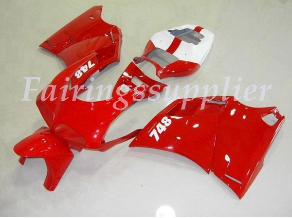 

new (injection molding) abs fairing kits fit for (ducati 996 748 )1994 95 96 97 98 99 2000 01 02 fairings set red white no11