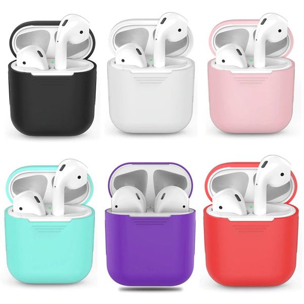 

Tpu ilicone bluetooth wirele earphone ca e for airpod protective cover kin acce orie for apple airpod charging box