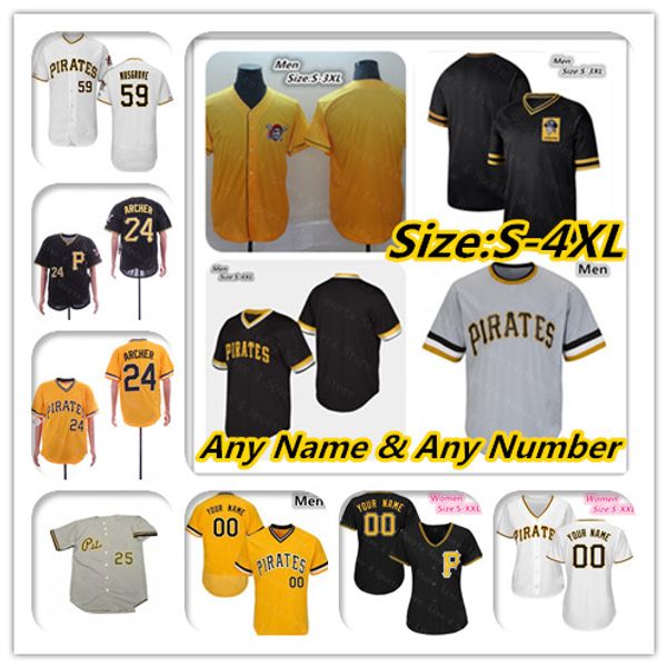 

Pittsburgh Joe Musgrove Pirates Jersey Starling Marte Honus Wagner Lonnie Chisenhall Felipe Vazquez Trevor Williams Adam Frazier Women Kids