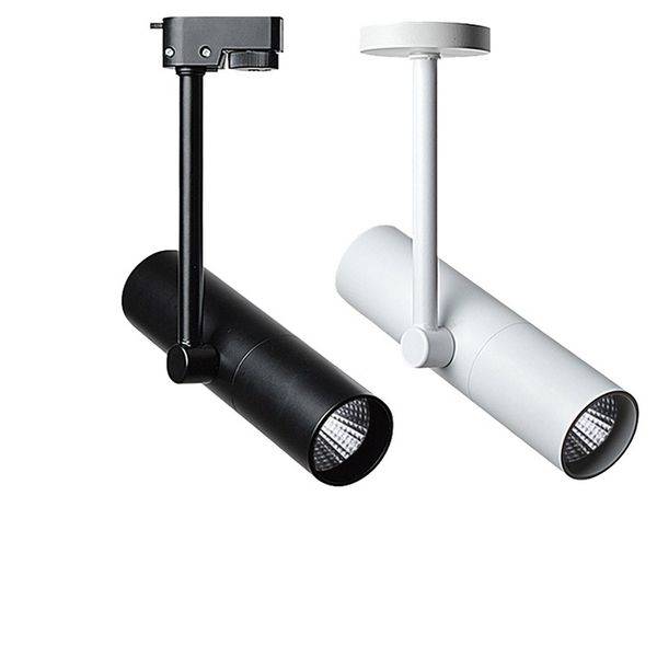 

track lighting 7w 12w cob led ceiling light spot wall lamp spotlight tracking led ac110v/240v