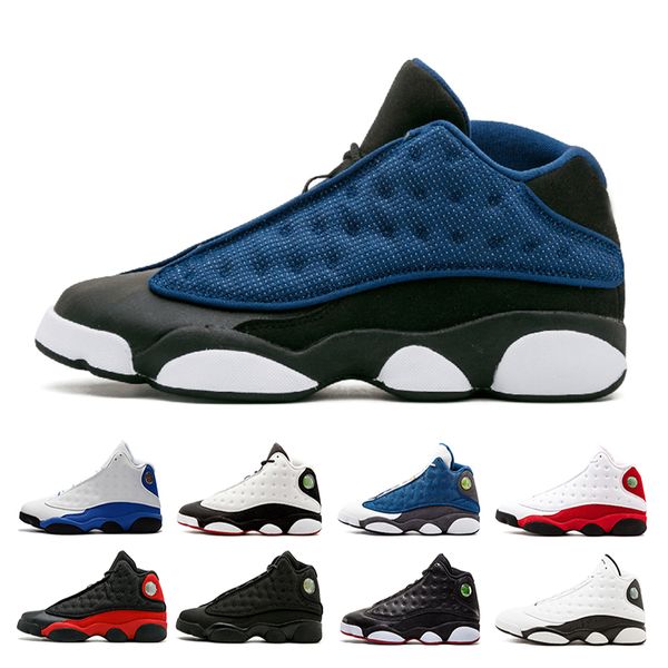 

13 mens basketball shoes 13s black cat white altitude bred hyper royal playoffs chicago he got game mens sports shoes trainer sneaker