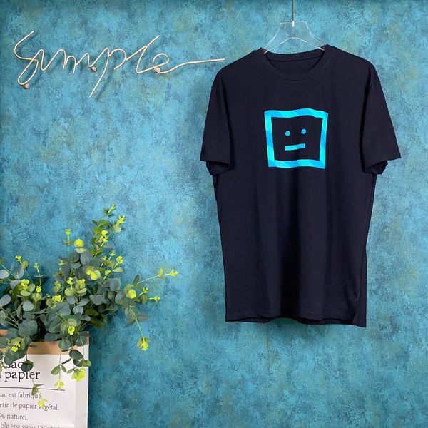 

2020ss spring and summer new high grade cotton printing short sleeve round neck panel t-shirt size: -l-xl-xxl-xxxl color: black white 0qe3, White;black