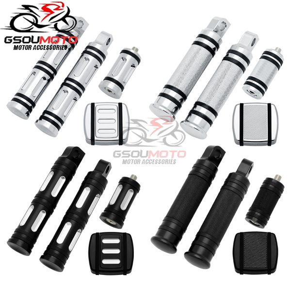 

motorcycle edge cut brake pedal pad shift peg footpes footrests kits for street xg750 dyna softail fx models