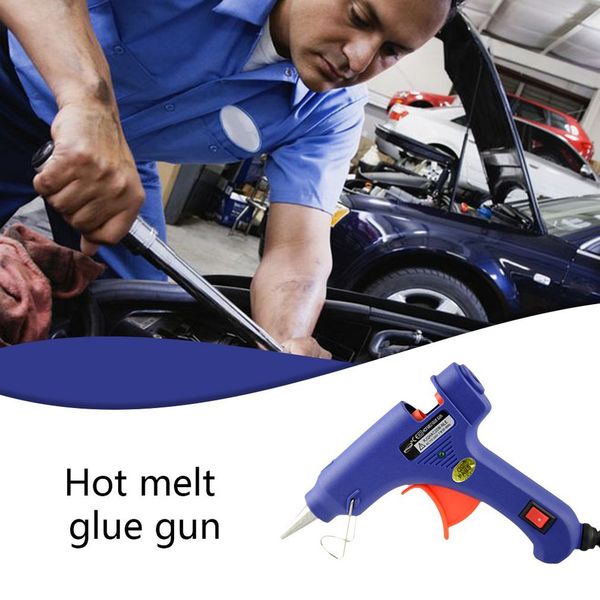 

20w melt glue gun e gun diy thermo electric silicone glue heat temperature tool british gauge