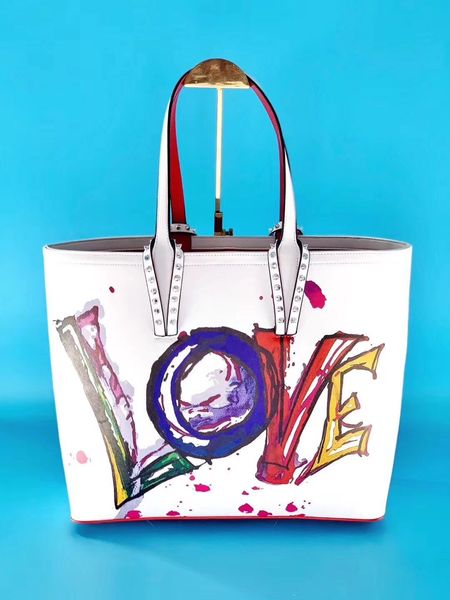 

fashion women shoulder bag genuine leather rivets spikes bow crossbody bags tote bag luxury designer red bottoms handbags shopping bag