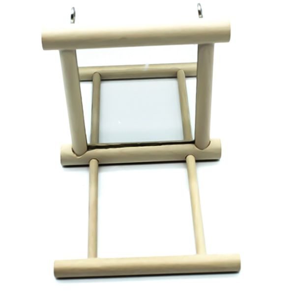 

деревянная птица игрушка зеркало забавные игрушки для попугаев попугай маленькие птицы попугай игрушки игрушки для домашних животных аксессу