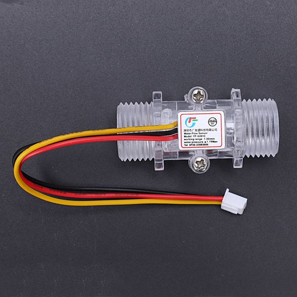 

water flow sensor 1-30l/min water flow sensor flowmeter hall water control
