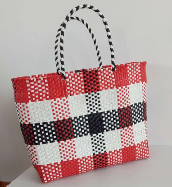 

weave basket beach bag straw totes bag bucket summer bags handmade women braided 2018 new waterproof shopping bags