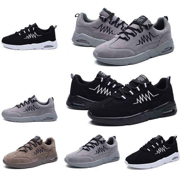 

women men cushions designer shoes black white brown leather plaform casual shoes sport sneakers homemade brand made in china