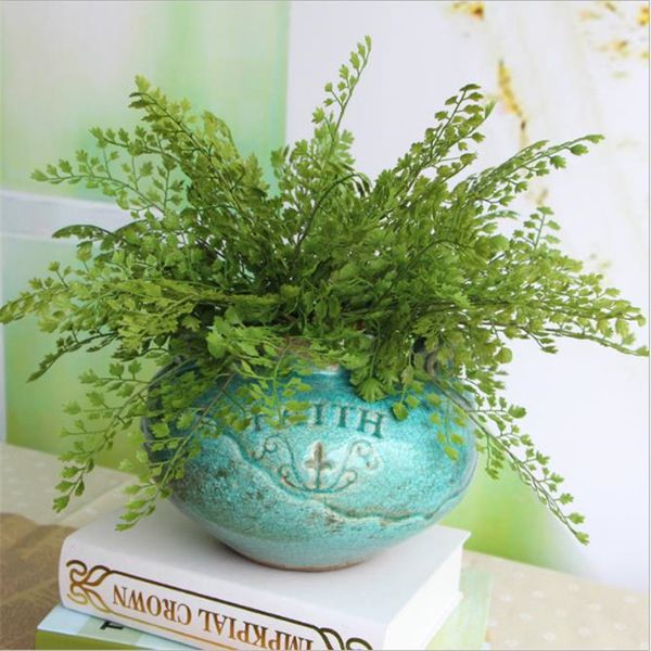 

artificial plant grass simulation plant leaf creative plastic green home bedroom wedding new year decoration