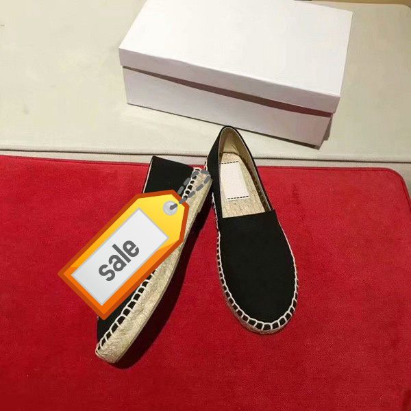 

new couple shoes with tiger head single shoes embroidered straw shoes, Black