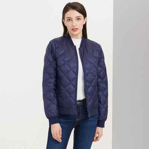 

womes parkas down jackets female 2019 winter new diamond shape short paragraph original design fashion keep warm down coat size xs, Black