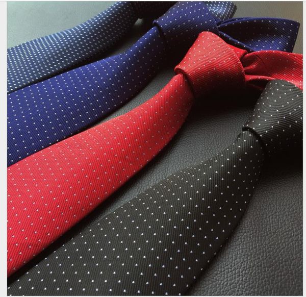 

8cm polyester black-white-blue star-patterned men's business tie, Blue;purple