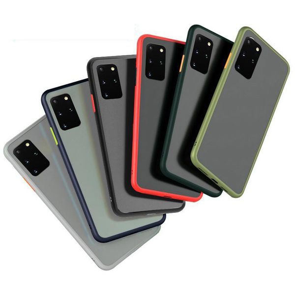 

clear matte transparent hybrid pc tpu rugged armor shockproof case for samsung a51 a71 5g a01 a11 a21 a31 a41 a81 a91 m11 m31 a21s a10s a20s