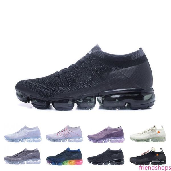 

sale summer new style fly 2.0 running shoes for men and women size 36-45 black white