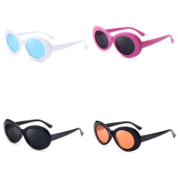 

popular designer hiphop sunglasee for men women europe usa big frame retro glasses goggles 6 colors marine film hiphop sunglasee quality, White;black