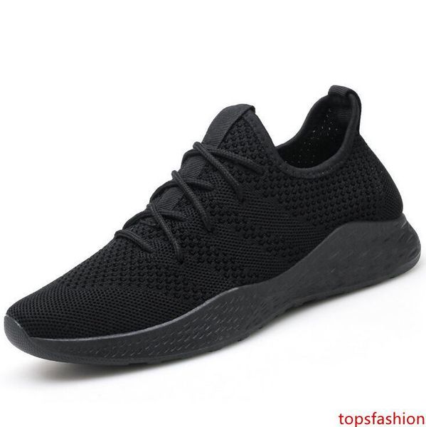 

2019 large size summer new trend mens lightweight flying woven breathable casual shoes student sports running shoes with