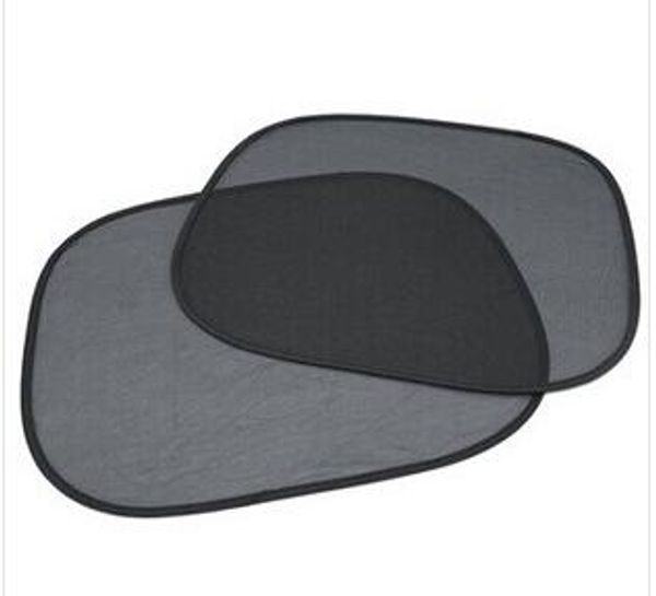 

2pcs car sun block 44*38cm nylon mesh visible summer sun protection auto visor side windscreen shade