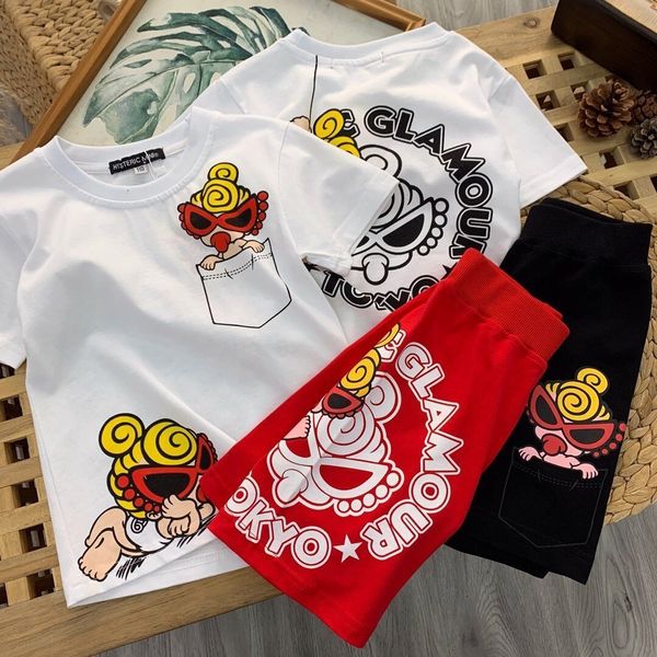 

2020 high-quality kids sets + pants 2pcs new comfortable casual kids clothes j8tf gns6, White