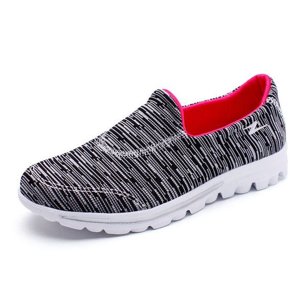 

white new women lightweight soft student walking shoes durable sporting good flexibility comfortable breathable footwear
